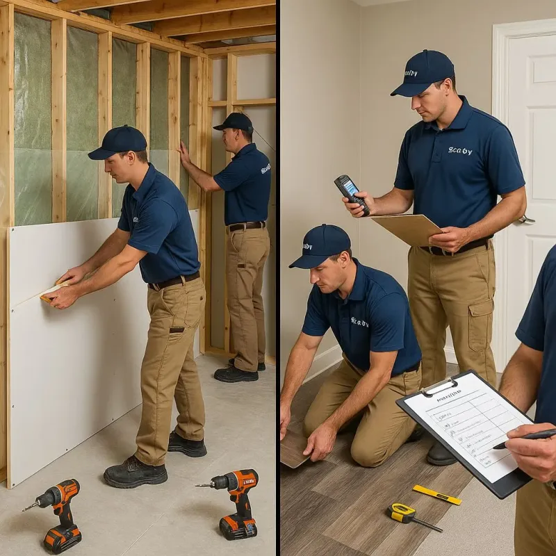 Repairs and Reconstruction process in Four Corners, OR